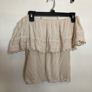 Hollister cropped shirt